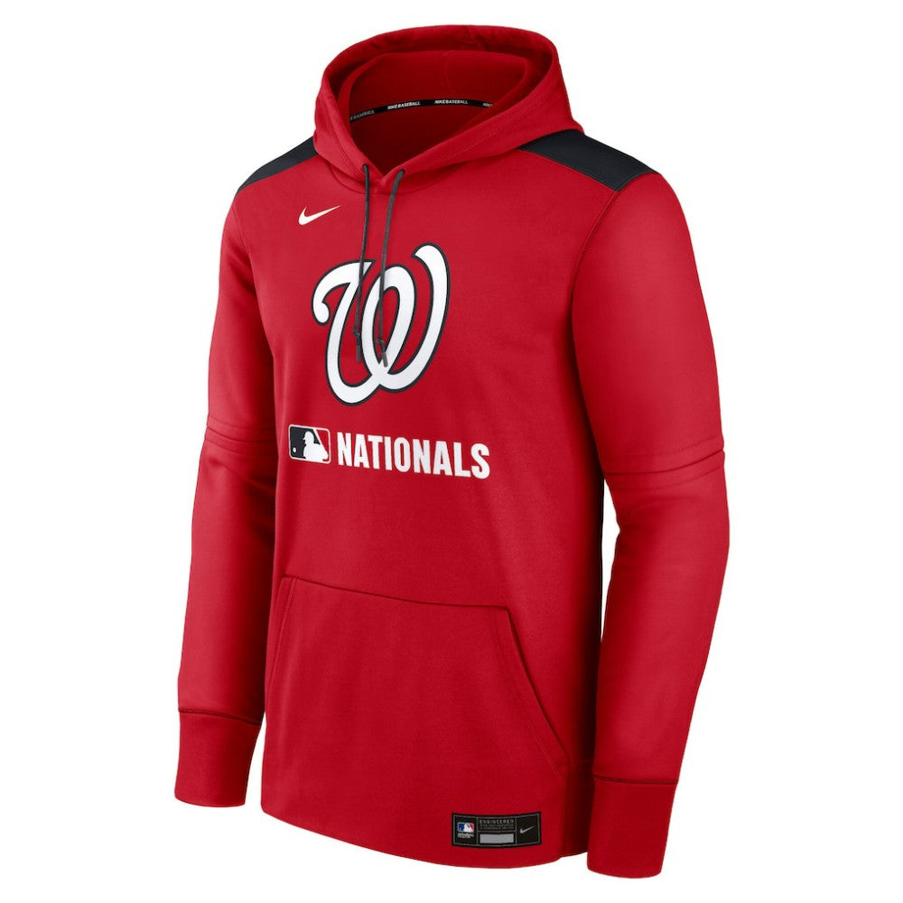MLB Washington Nationals Nike Authentic Collection Performance Pullover Hoodie