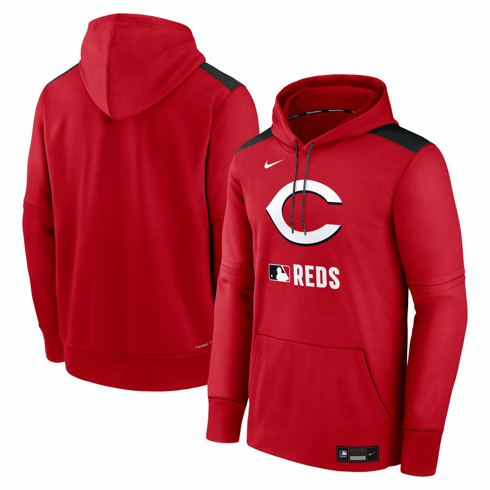 MLB Cincinnati Reds Nike Authentic Collection Performance Pullover Hoodie