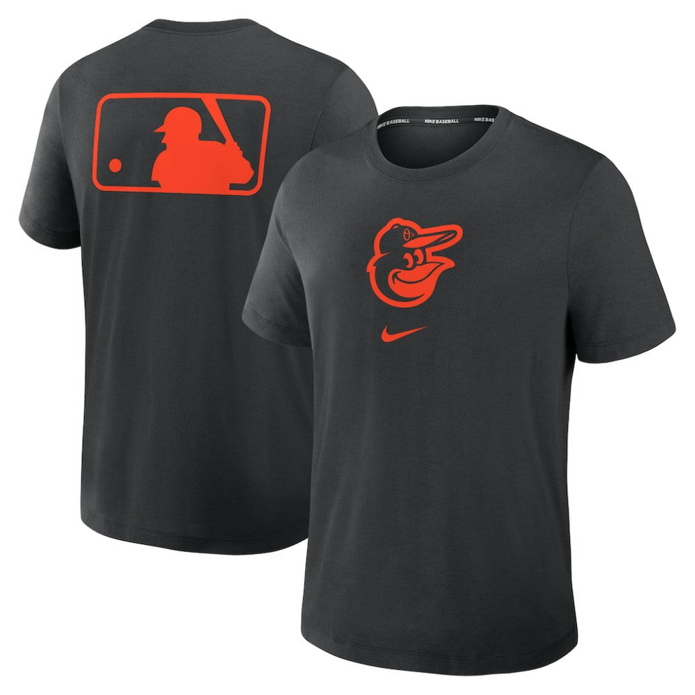 MLB Baltimore Orioles Nike Authentic Collection Early Work Tri-Blend Dri-FIT T-Shirt