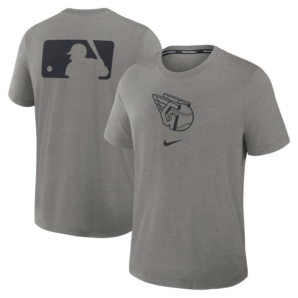 MLB Cleveland Guardians Nike Authentic Collection Early Work Tri-Blend Dri-FIT T-Shirt