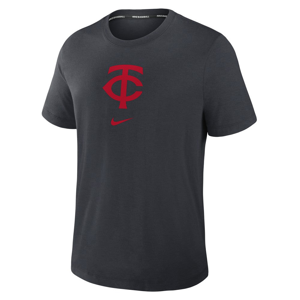 MLB Minnesota Twins Nike Authentic Collection Early Work Tri-Blend Dri-FIT T-Shirt