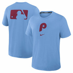 MLB Philadelphia Phillies Nike Authentic Collection Early Work Tri-Blend Dri-FIT T-Shirt