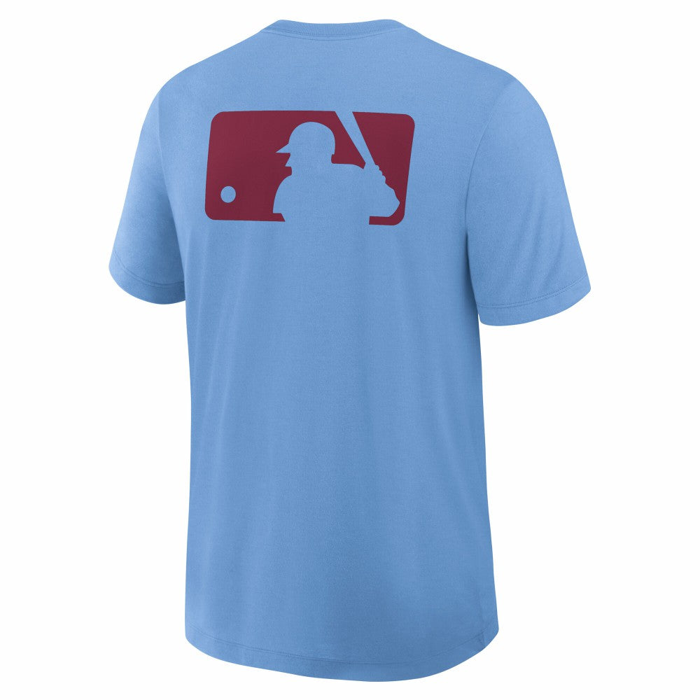 MLB Philadelphia Phillies Nike Authentic Collection Early Work Tri-Blend Dri-FIT T-Shirt