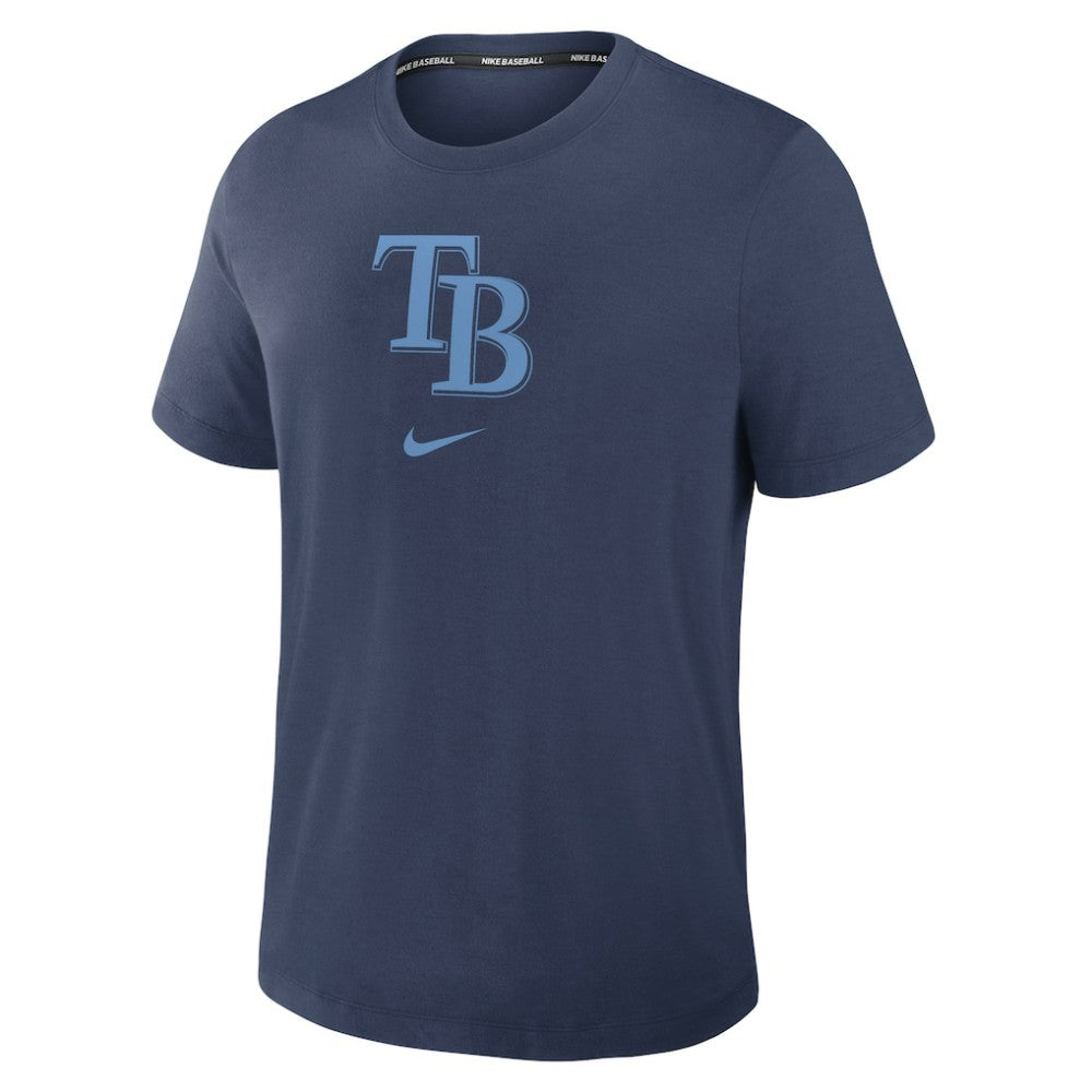 MLB Tampa Bay Rays Nike Authentic Collection Early Work Tri-Blend Dri-FIT T-Shirt