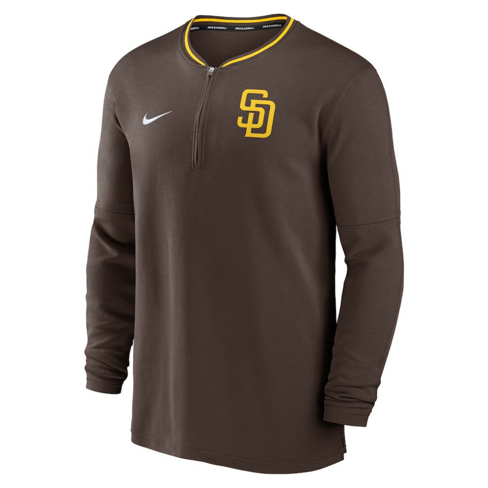 MLB San Diego Padres Nike Authentic Collection Performance Half-Zip Top