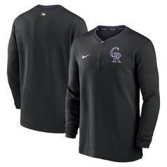 MLB Colorado Rockies Nike Authentic Collection Performance Half-Zip Top