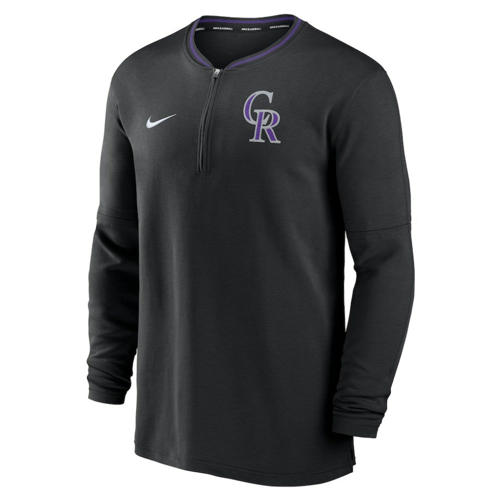 MLB Colorado Rockies Nike Authentic Collection Performance Half-Zip Top