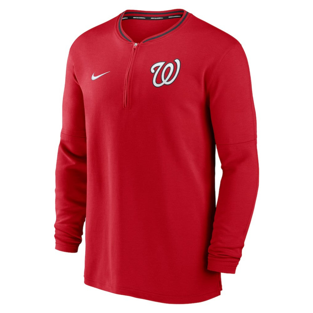 MLB Washington Nationals Nike Authentic Collection Performance Half-Zip Top