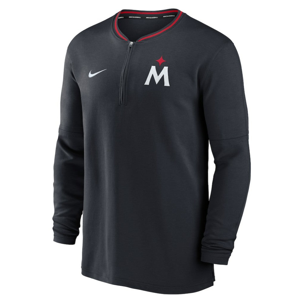 MLB Minnesota Twins Nike Authentic Collection Performance Half-Zip Top