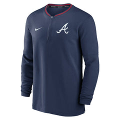 MLB Atlanta Braves Nike Authentic Collection Performance Half-Zip Top