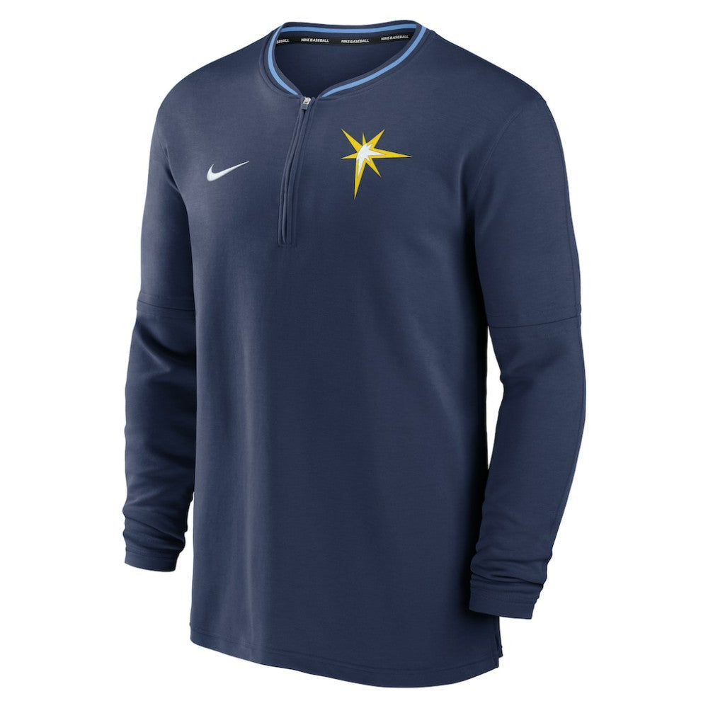 MLB Tampa Bay Rays Nike Authentic Collection Performance Half-Zip Top