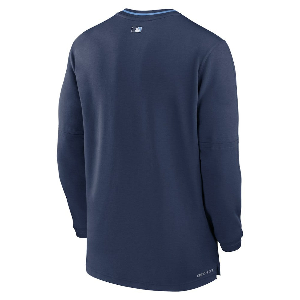 MLB Tampa Bay Rays Nike Authentic Collection Performance Half-Zip Top