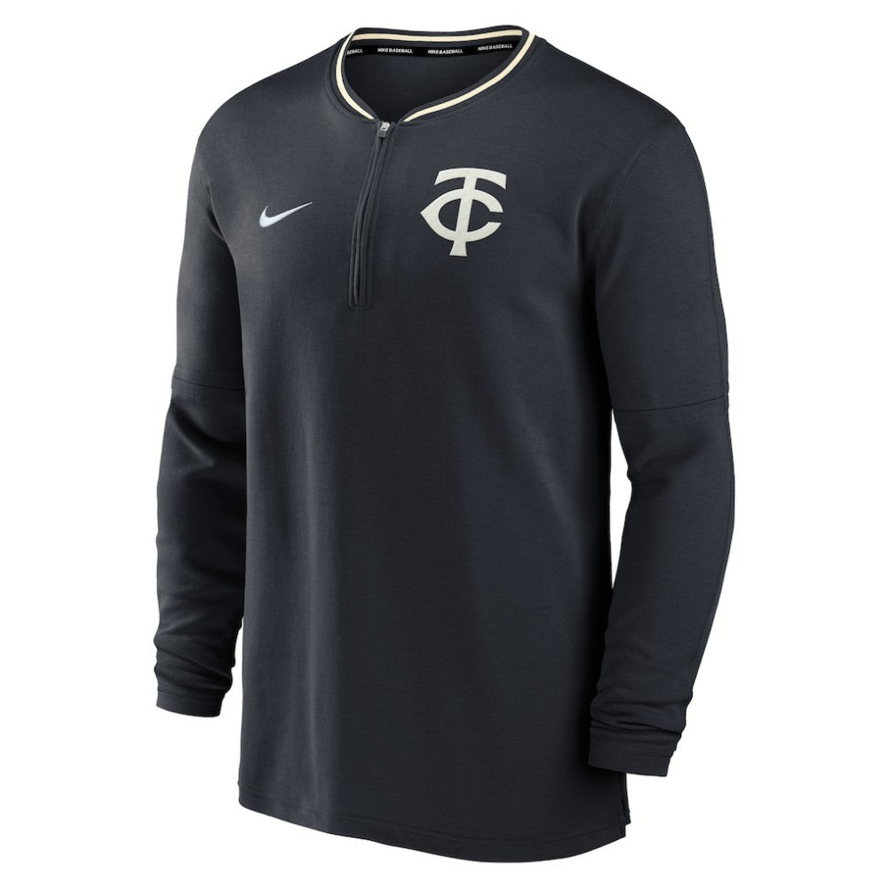 MLB Minnesota Twins Nike Authentic Collection Dri-FIT Half-Zip Top