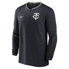 MLB Minnesota Twins Nike Authentic Collection Dri-FIT Half-Zip Top