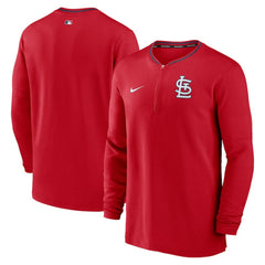 MLB St. Louis Cardinals Nike Authentic Collection Performance Half-Zip Top