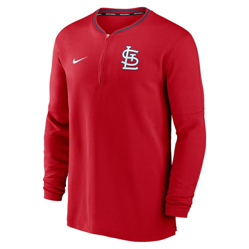 MLB St. Louis Cardinals Nike Authentic Collection Performance Half-Zip Top
