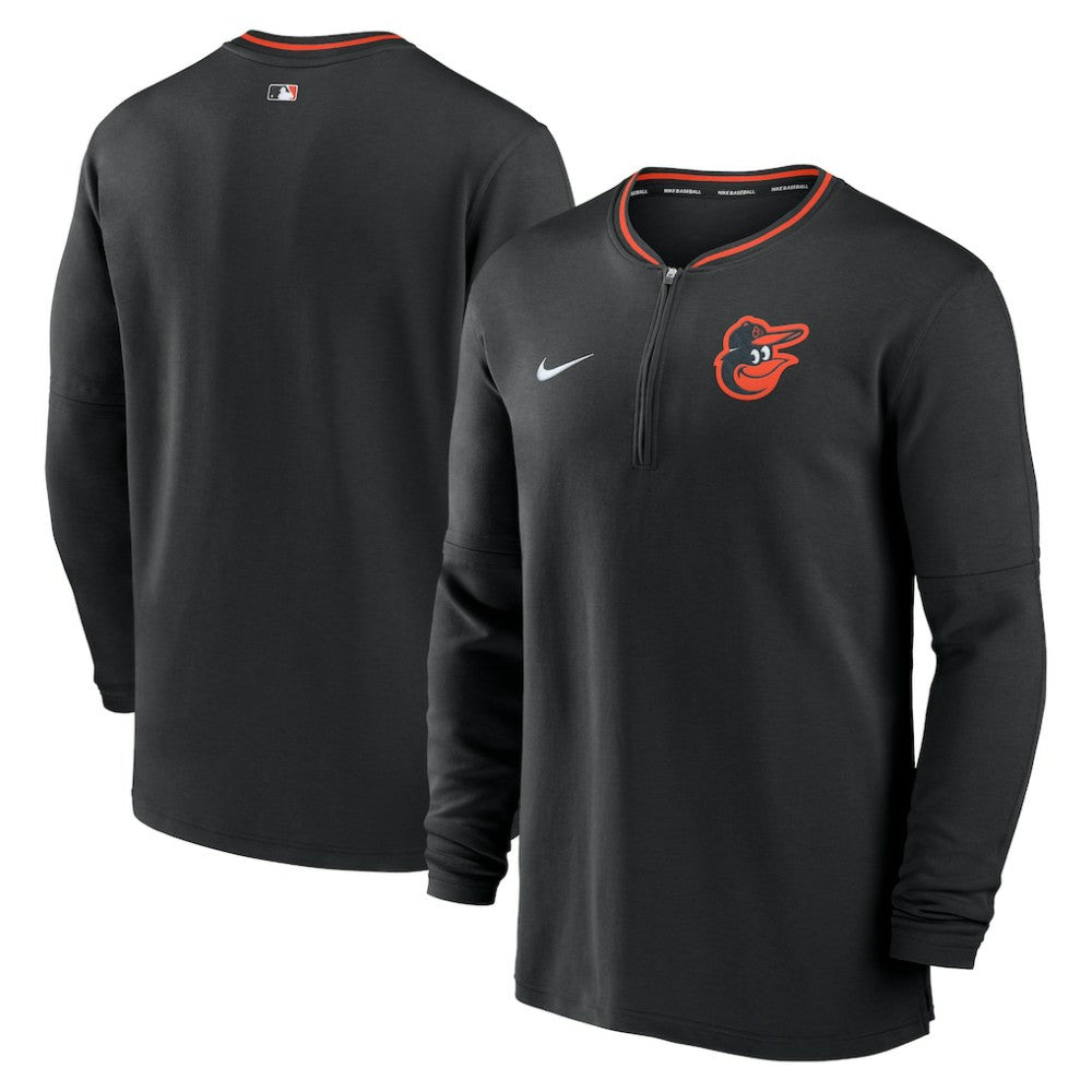MLB Baltimore Orioles Nike Authentic Collection Performance Half-Zip Top