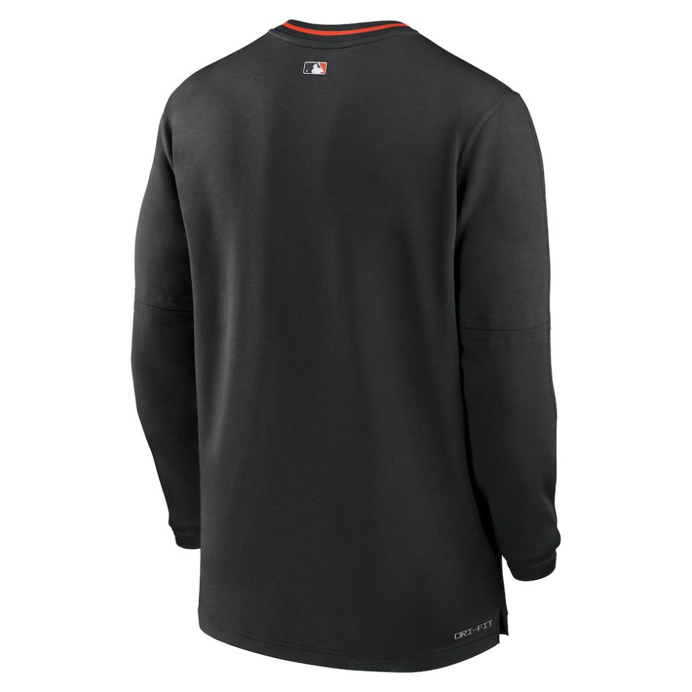 MLB Baltimore Orioles Nike Authentic Collection Performance Half-Zip Top