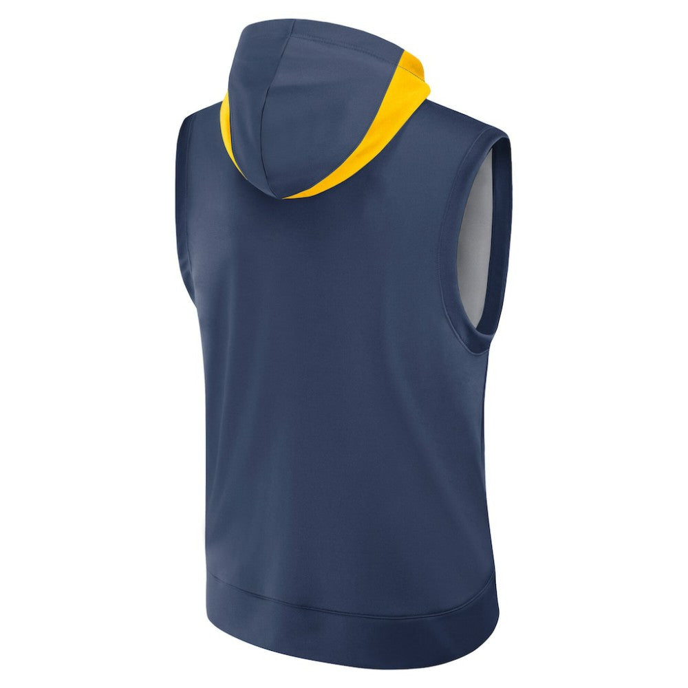 MLB Milwaukee Brewers Nike Authentic Collection Dri-FIT Sleeveless Hoodie