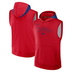 MLB Philadelphia Phillies Nike Authentic Collection Dri-FIT Sleeveless Hoodie