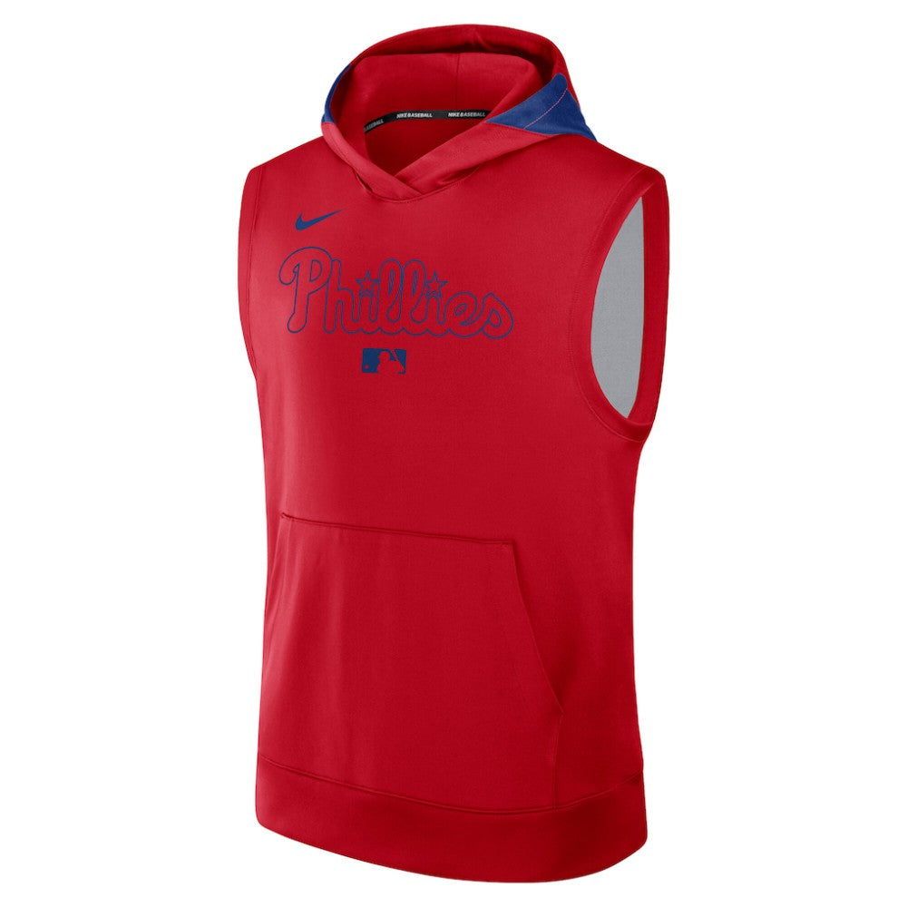 MLB Philadelphia Phillies Nike Authentic Collection Dri-FIT Sleeveless Hoodie