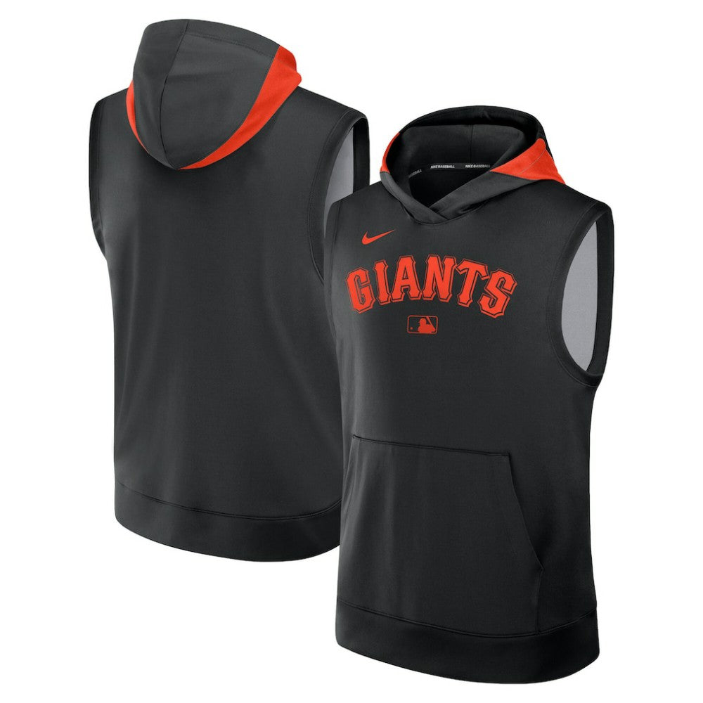MLB San Francisco Giants Nike Authentic Collection Dri-FIT Sleeveless Hoodie