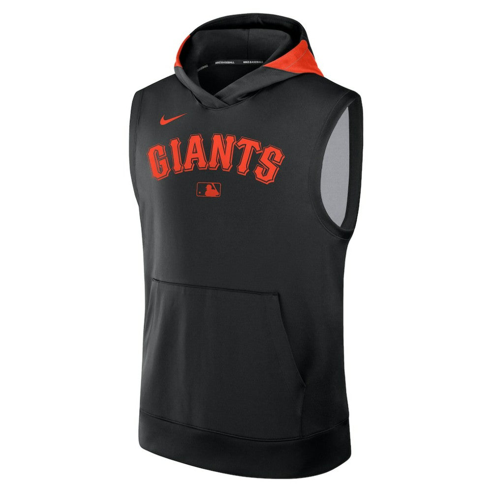 MLB San Francisco Giants Nike Authentic Collection Dri-FIT Sleeveless Hoodie
