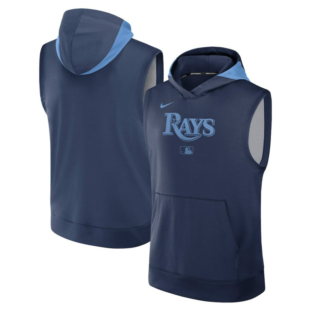 MLB Tampa Bay Rays Nike Authentic Collection Dri-FIT Sleeveless Hoodie
