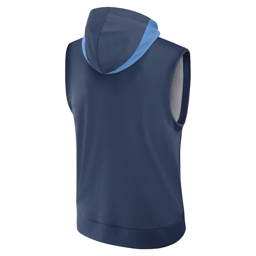 MLB Tampa Bay Rays Nike Authentic Collection Dri-FIT Sleeveless Hoodie