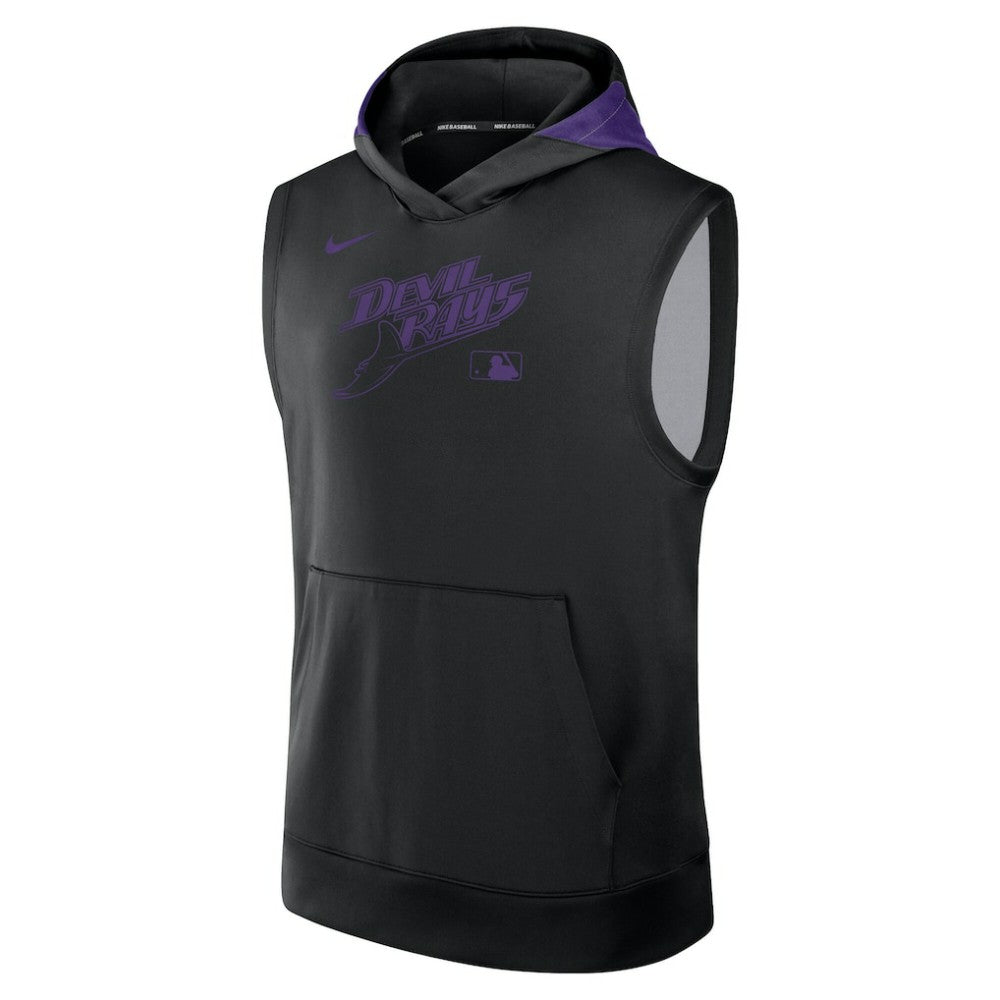 MLB Tampa Bay Rays Nike Authentic Collection Dri-FIT Sleeveless Hoodie