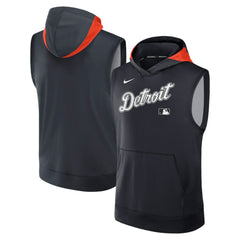 MLB Detroit Tigers Nike Authentic Collection Dri-FIT Sleeveless Hoodie