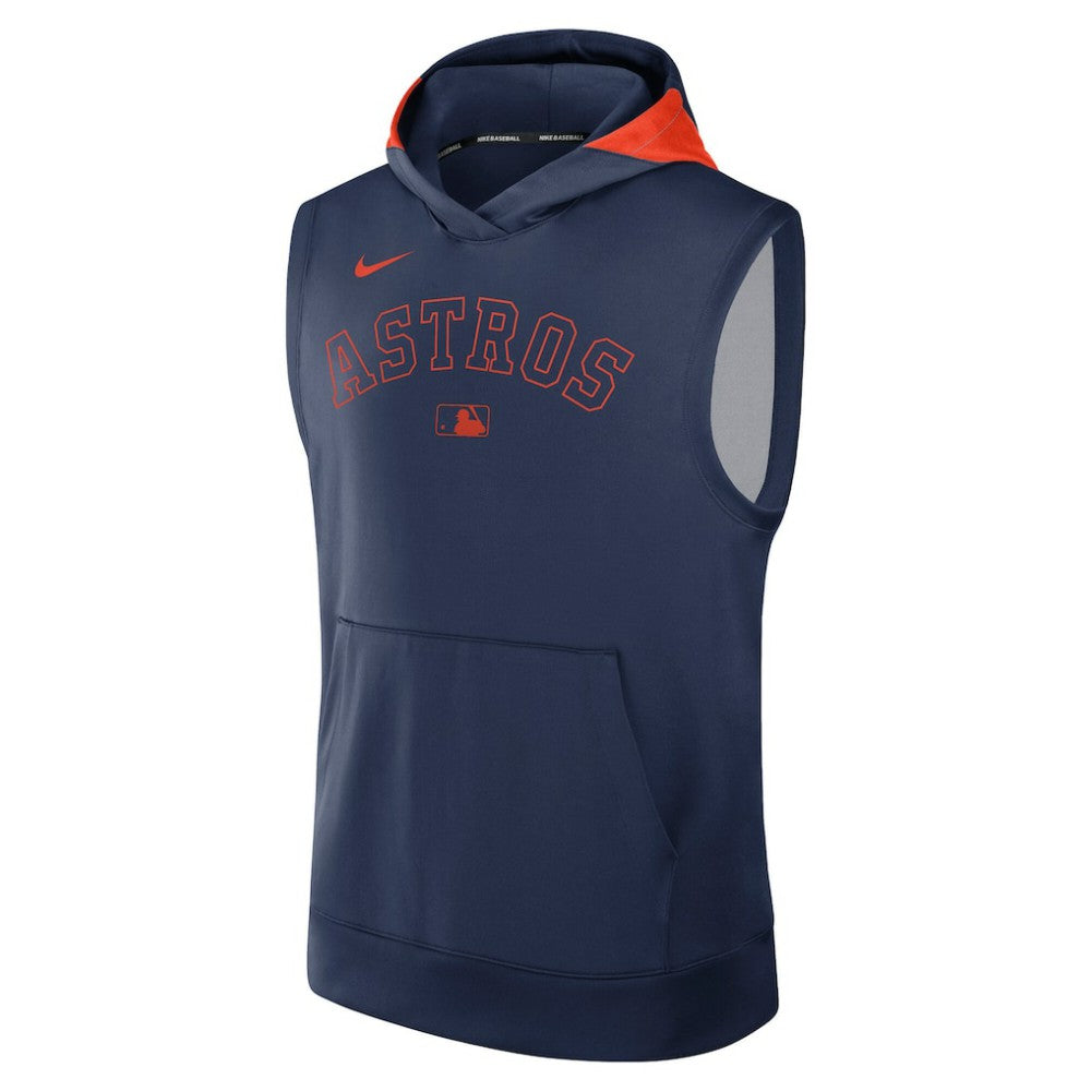 MLB Houston Astros Nike Authentic Collection Dri-FIT Sleeveless Hoodie