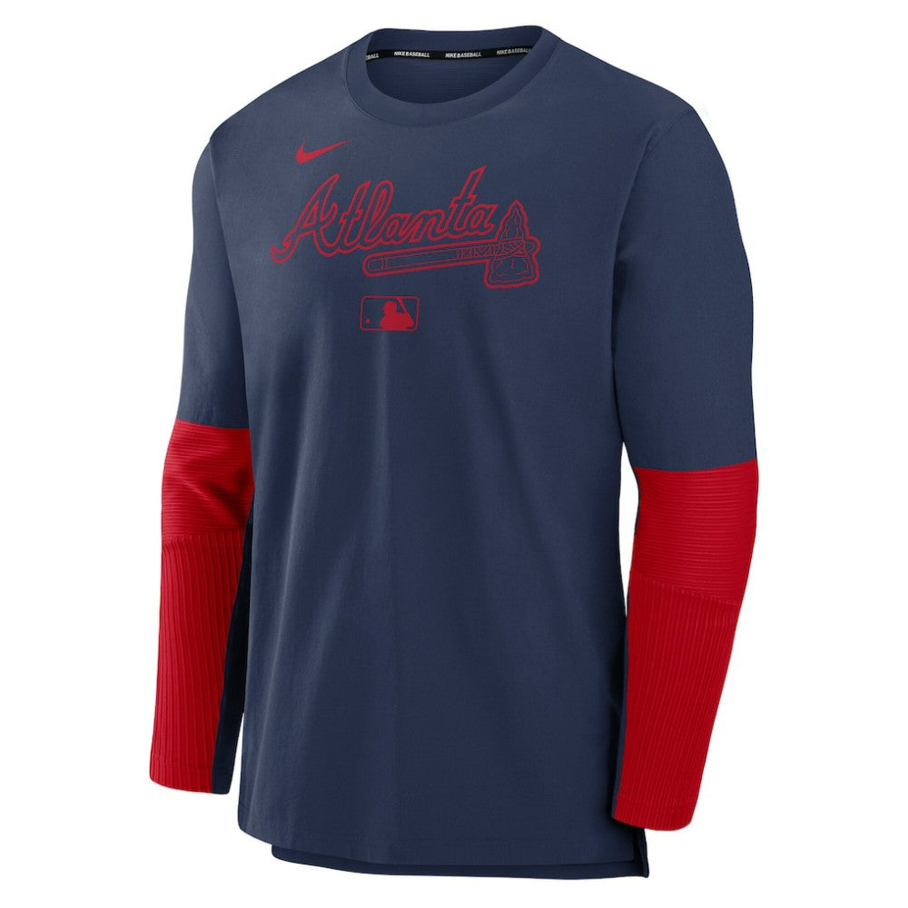 MLB Atlanta Braves Nike Authentic Collection Player Dri-FIT Lightweight Pullover