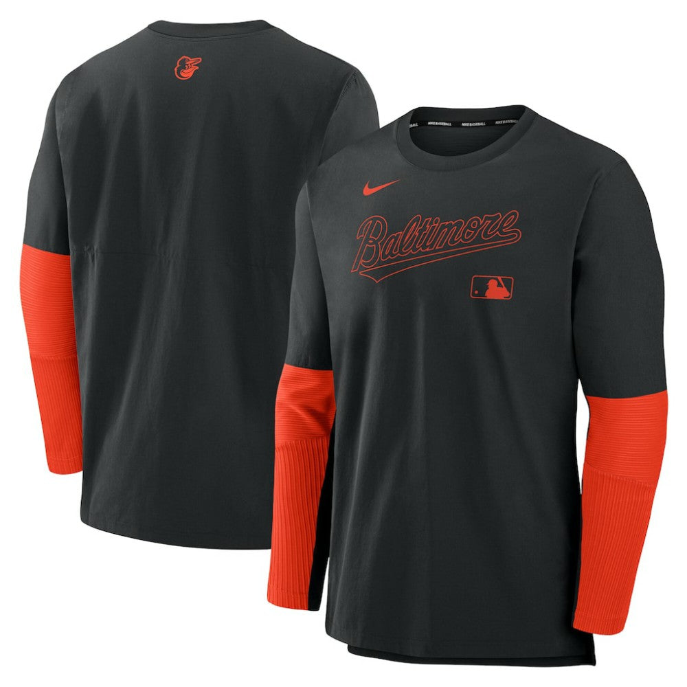 MLB Baltimore Orioles Nike Authentic Collection Player Dri-FIT Lightweight Pullover