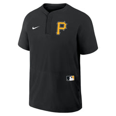 MLB Pittsburgh Pirates Nike Authentic Collection Raglan Short Sleeve Windshirt