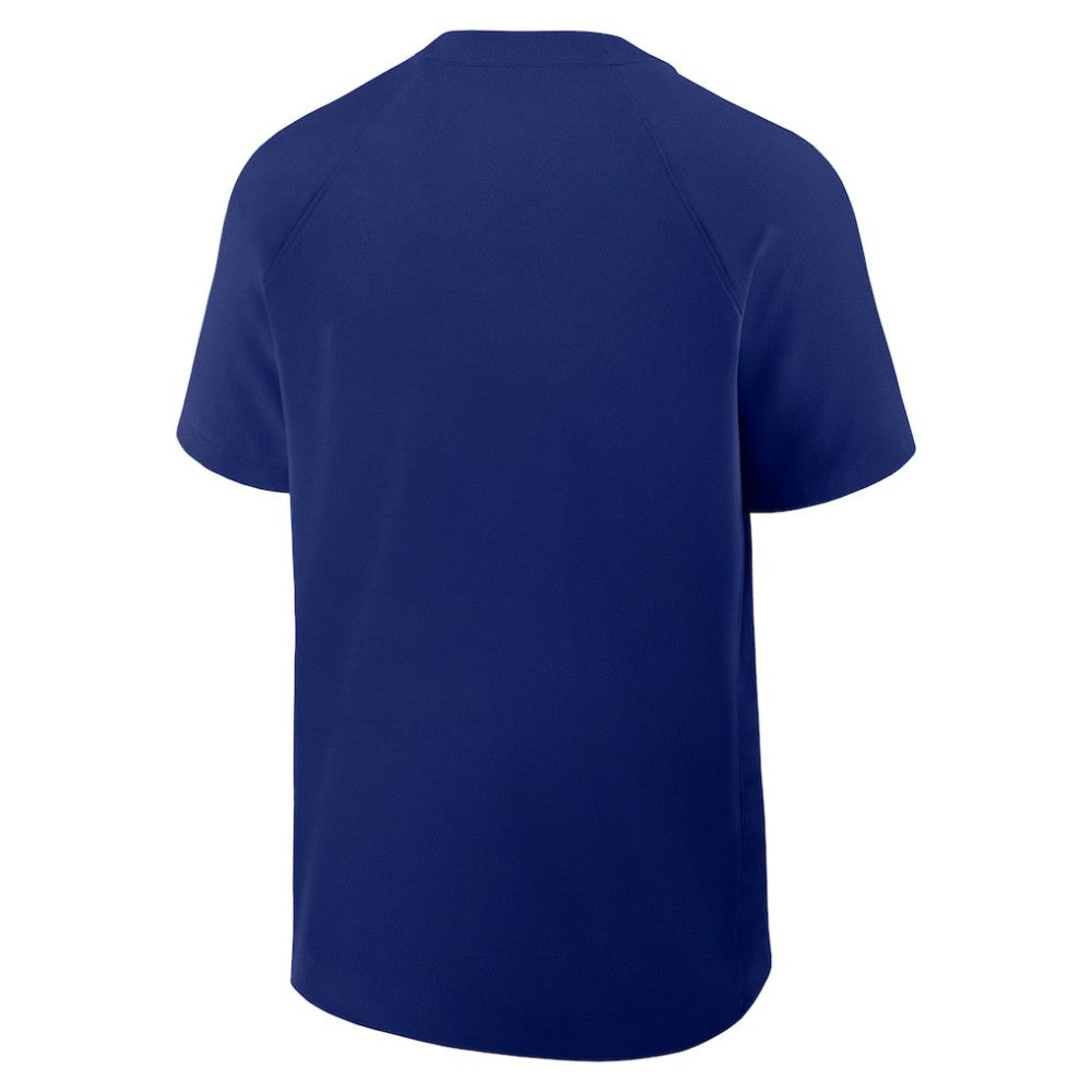 MLB Texas Rangers Nike Authentic Collection Raglan Short Sleeve Windshirt