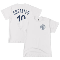 Jack Grealish Manchester City 1863FC Youth Player T-Shirt -  White