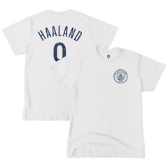 Erling Haaland Manchester City 1863FC Youth Player T-Shirt -  White