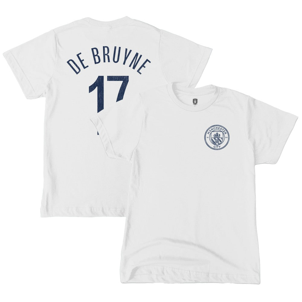 Kevin De Bruyne Manchester City 1863FC Youth Player T-Shirt -  White