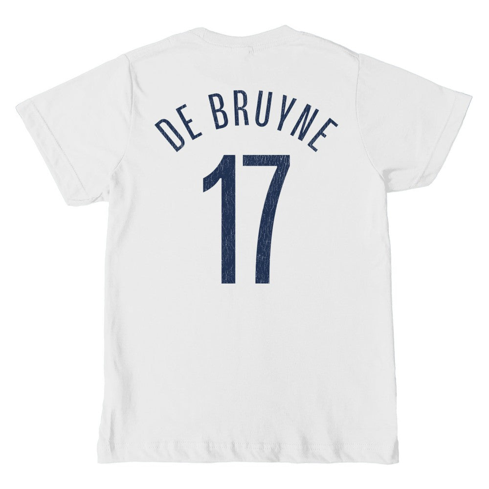Kevin De Bruyne Manchester City 1863FC Youth Player T-Shirt -  White