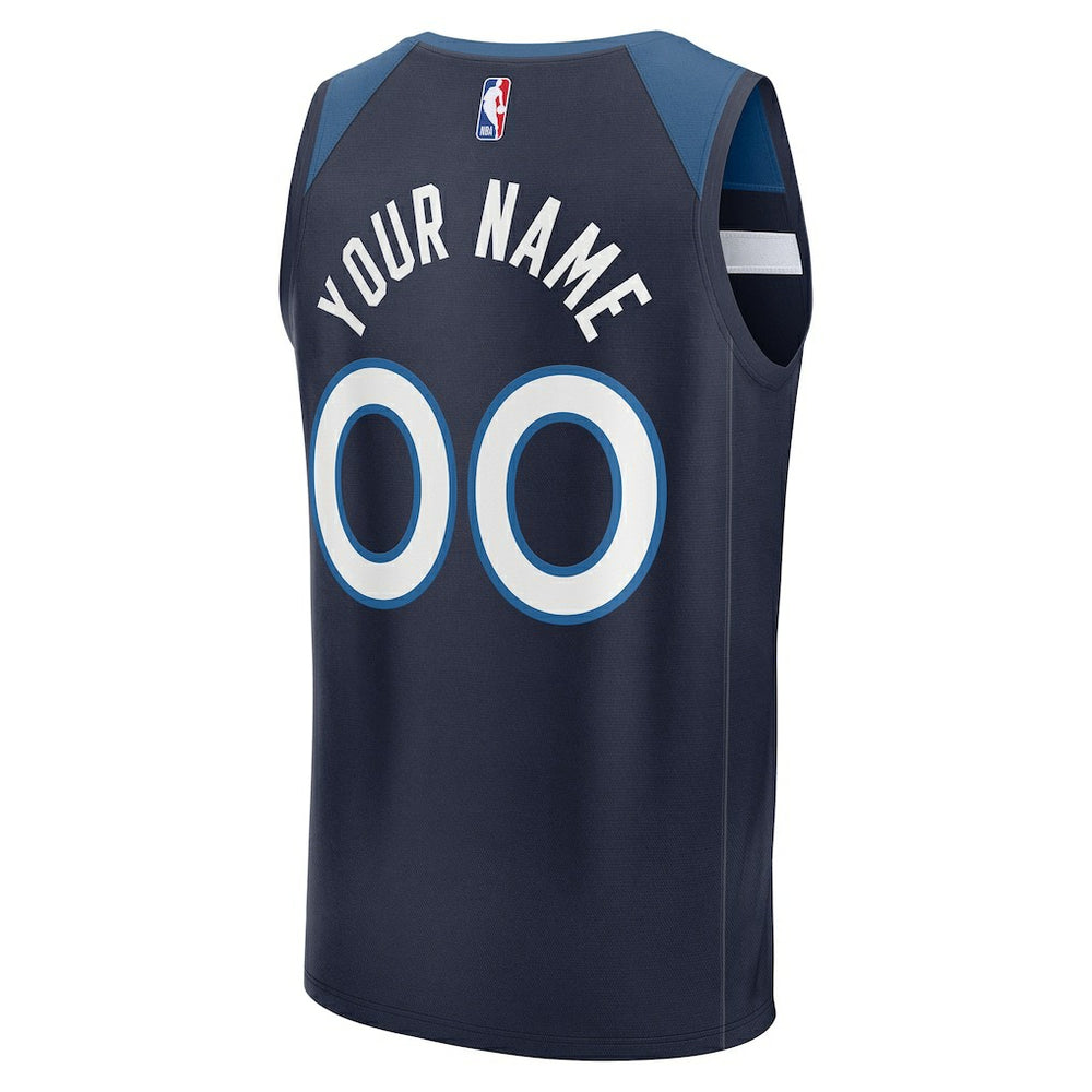 NBA Minnesota Timberwolves Fastbreak Custom Jersey