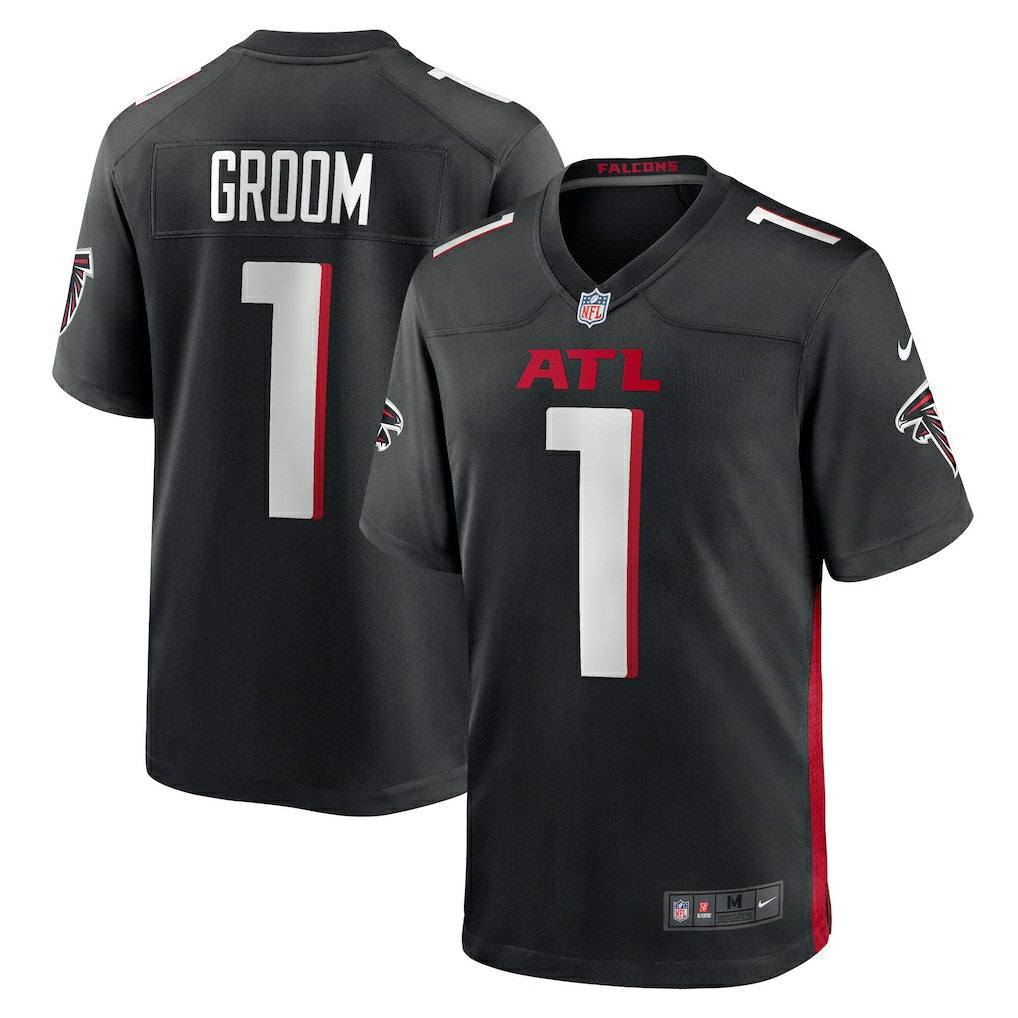 Number 1 Groom  Game Jersey - Atlanta Falcons