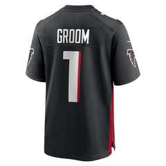 Number 1 Groom  Game Jersey - Atlanta Falcons