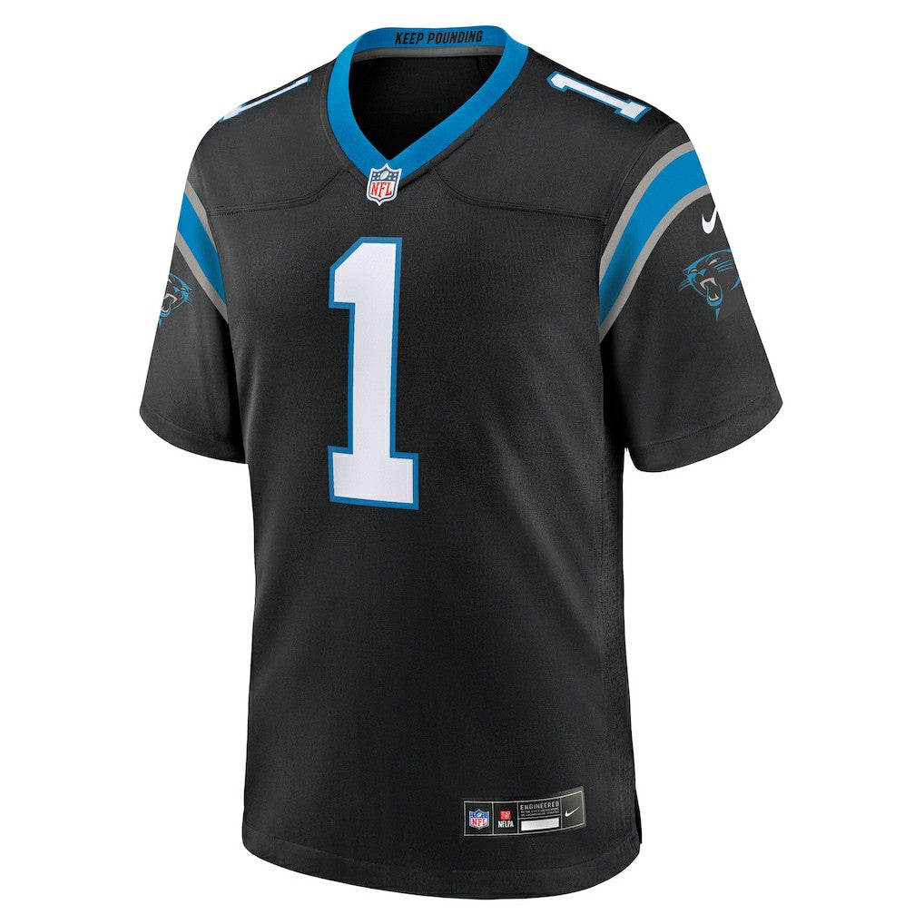 Number 1 Groom  Game Jersey - Carolina Panthers