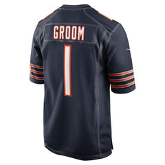 Number 1 Groom  Game Jersey - Chicago Bears