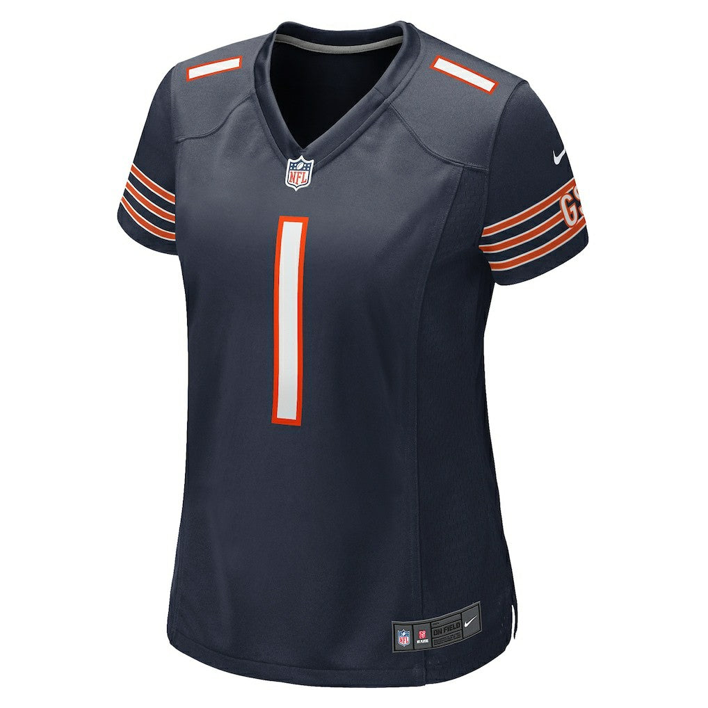 Number 1 Bride  Women's Game Jersey - Chicago Bears