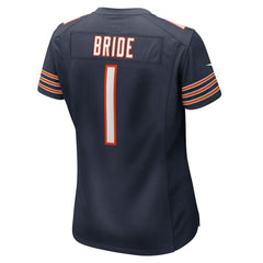 Number 1 Bride  Women's Game Jersey - Chicago Bears