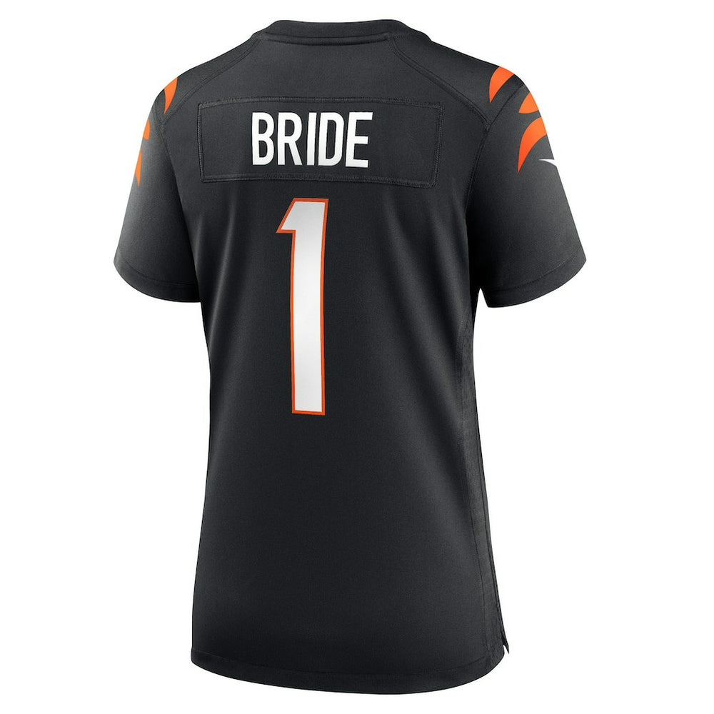 Number 1 Bride  Women's Game Jersey - Cincinnati Bengals
