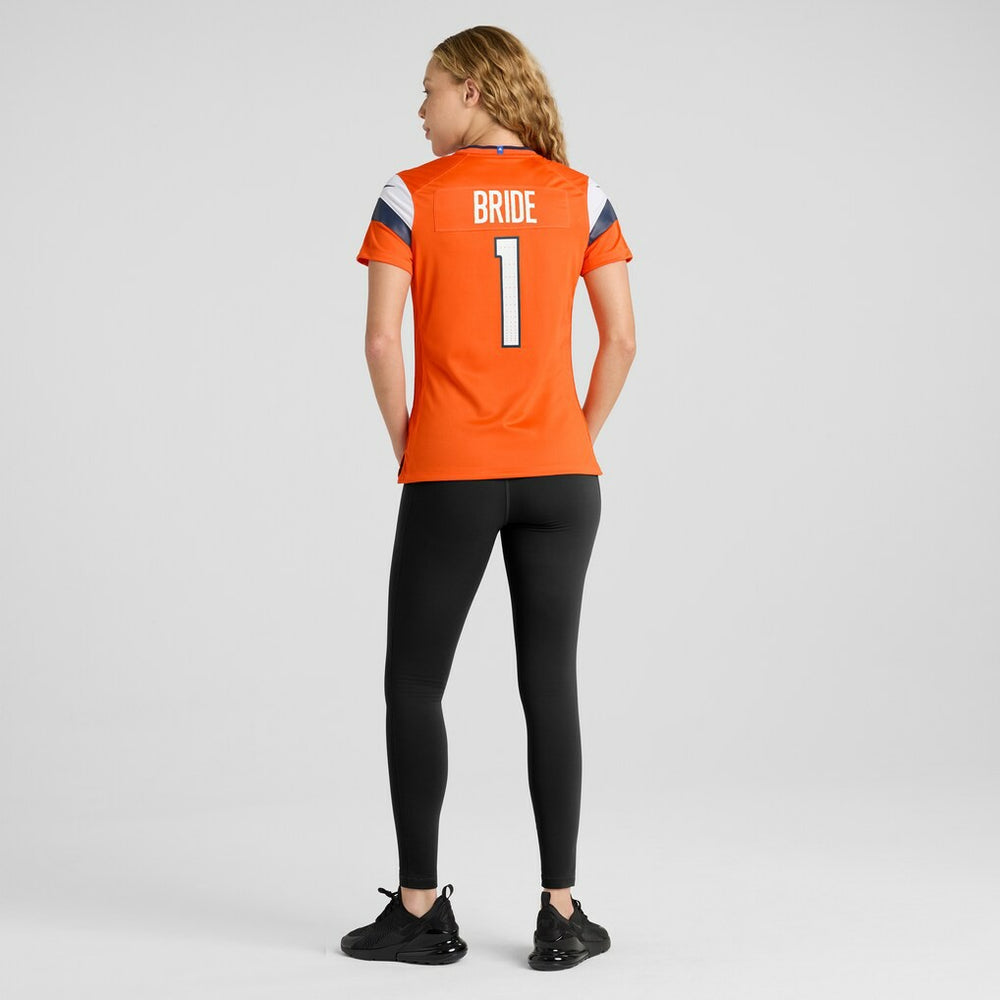 Number 1 Bride  Women's Game Jersey - Denver Broncos
