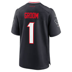 Number 1 Groom  Game Jersey - Houston Texans